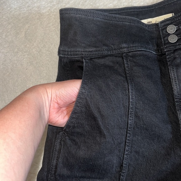 Madewell‎ “The Perfect Vintage” Black Jeans Tuxedo Edition Size 27 NWT - Picture 11 of 13
